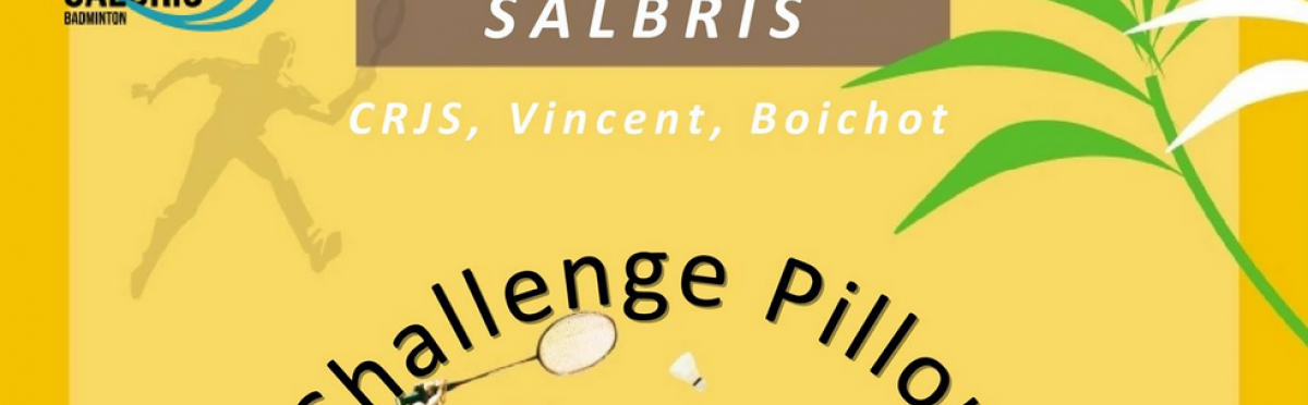Affiche du Challenge Pillon